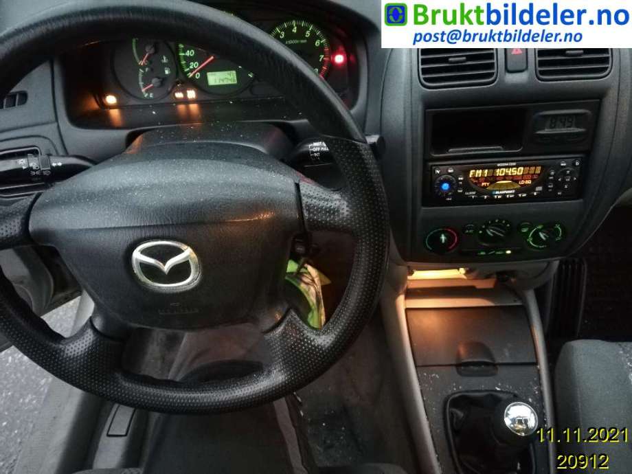 Mazda 323F 1999-2003 , Motorkode: ZM, Girkassekode: