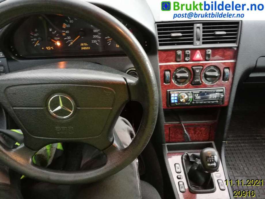 Mercedes C-Klasse 1993-2000 (W202) (W202), Motorkode: OM611.960, Girkassekode: