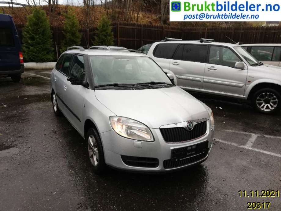 Škoda Fabia 2007-2010 (Type II, Fase 1) , Motorkode: BZG;CGPA, Girkassekode: JUS