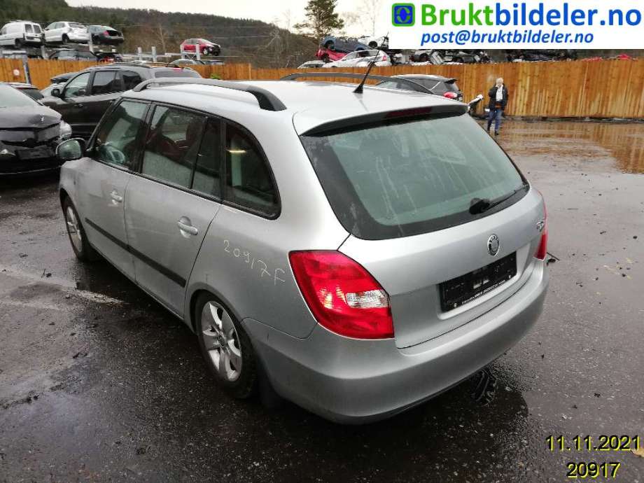 Škoda Fabia 2007-2010 (Type II, Fase 1) , Motorkode: BZG;CGPA, Girkassekode: JUS