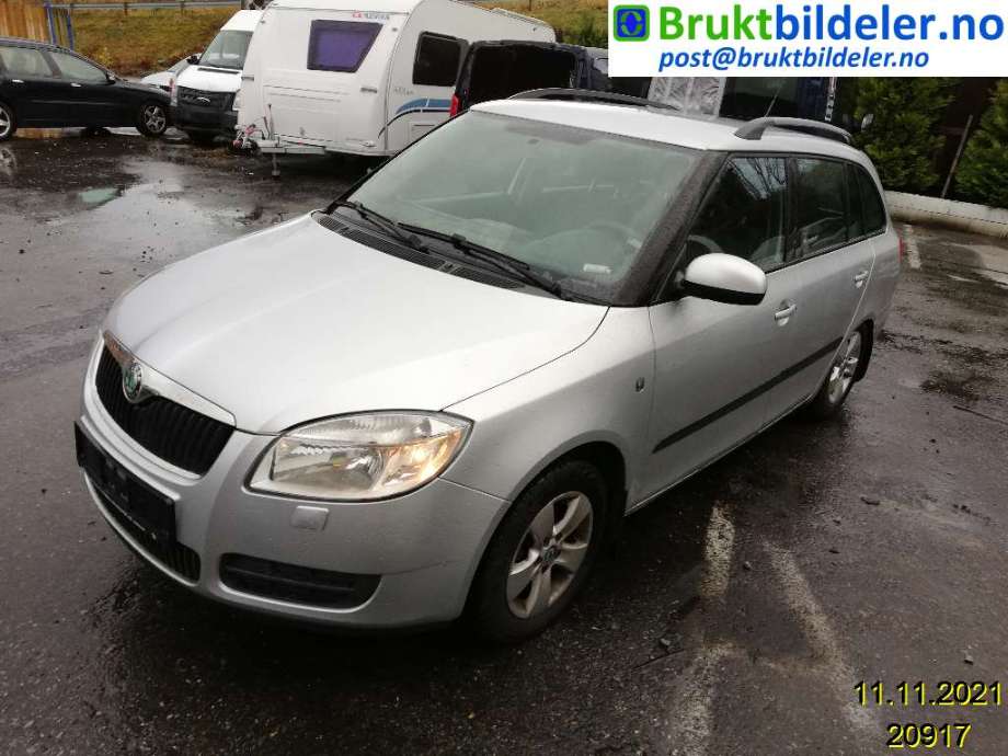 Škoda Fabia 2007-2010 (Type II, Fase 1) , Motorkode: BZG;CGPA, Girkassekode: JUS