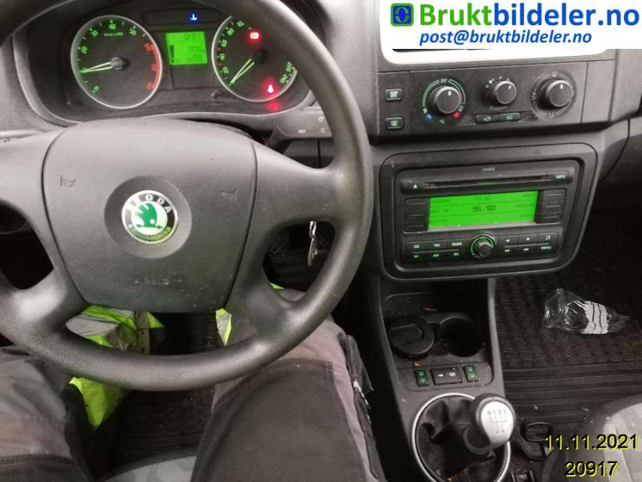 Škoda Fabia 2007-2010 (Type II, Fase 1) , Motorkode: BZG;CGPA, Girkassekode: JUS