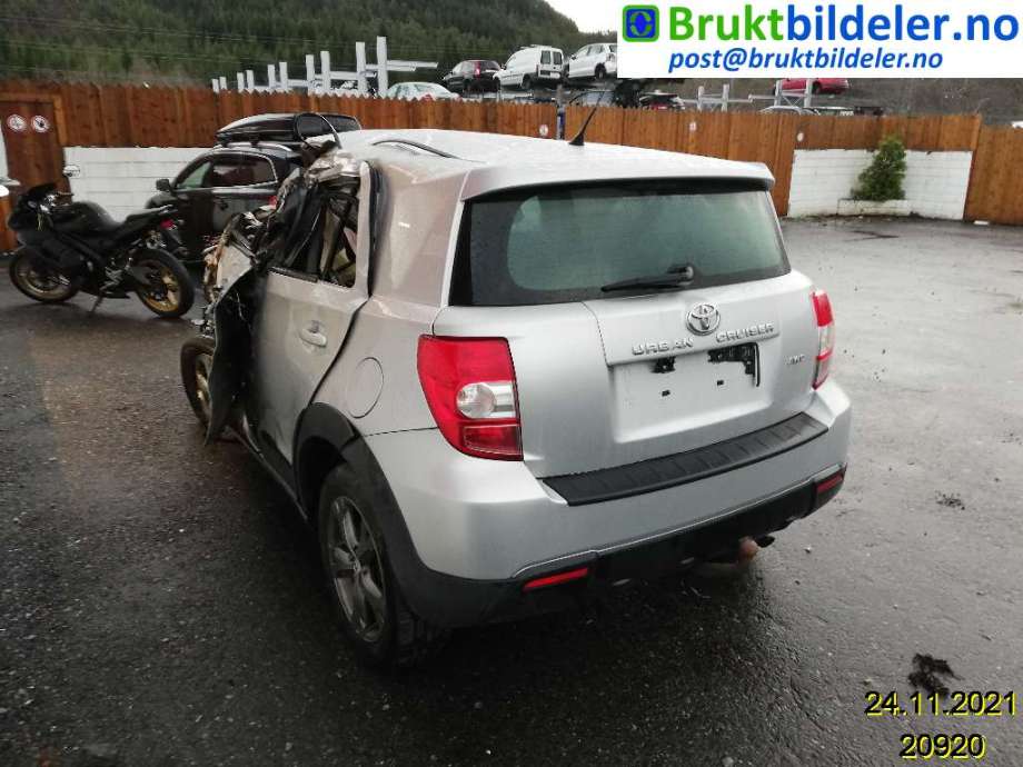 Toyota Urban Cruiser 2009-2014 , Motorkode: 1ND-TV, Girkassekode: 