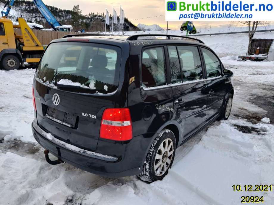 VW Touran 2003-2006 (Type I, Fase 1) , Motorkode: BKD, Girkassekode: 