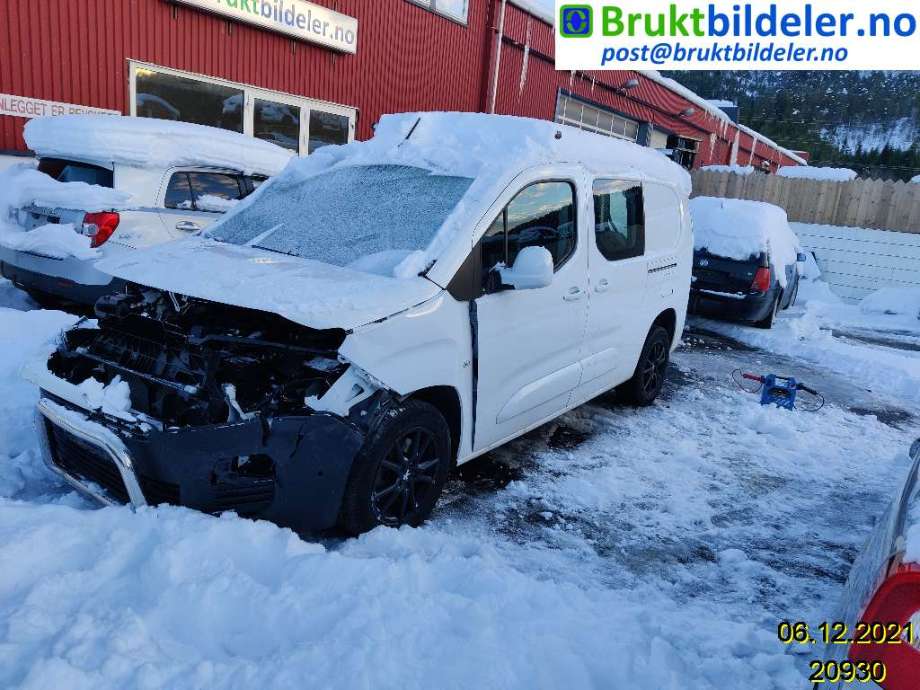 Peugeot Partner 2019-->> (Type III) , Motorkode: YHY, Girkassekode: 