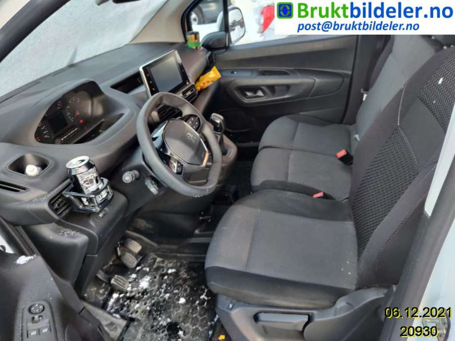 Peugeot Partner 2019-->> (Type III) , Motorkode: YHY, Girkassekode: 