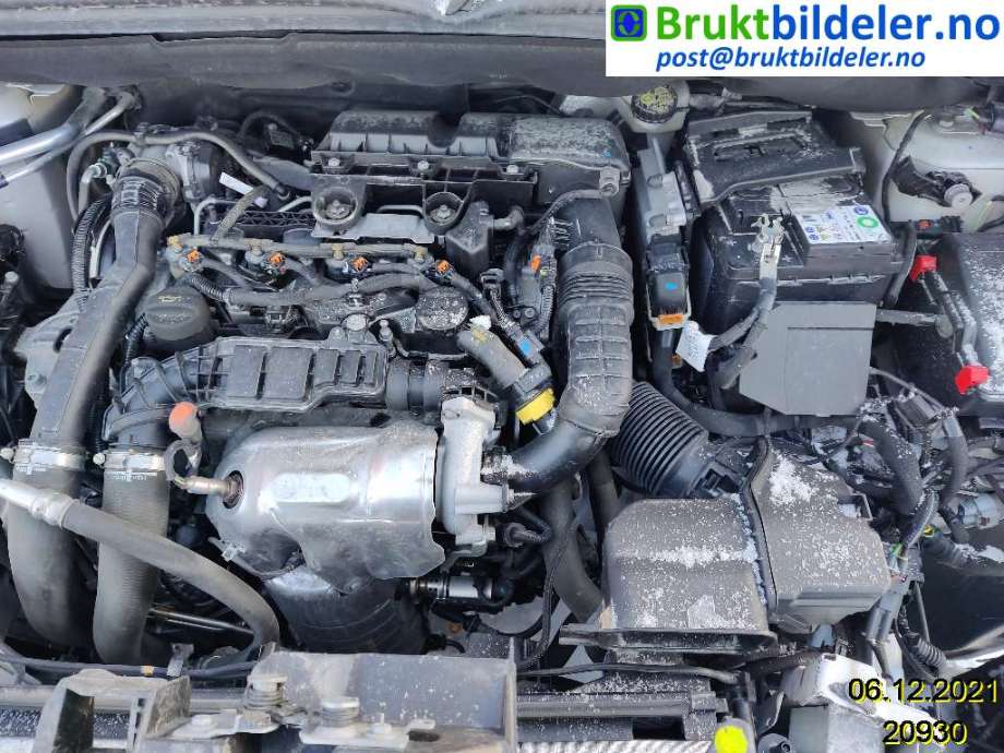 Peugeot Partner 2019-->> (Type III) , Motorkode: YHY, Girkassekode: 