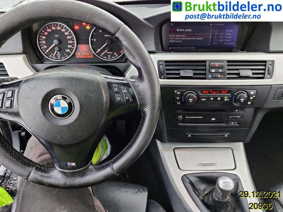 BMW 3-Serie 2005-2011 (E90/E91/E92/E93) (E90/E91/E92/E93), Motorkode: M47-TU2D20, Girkassekode: