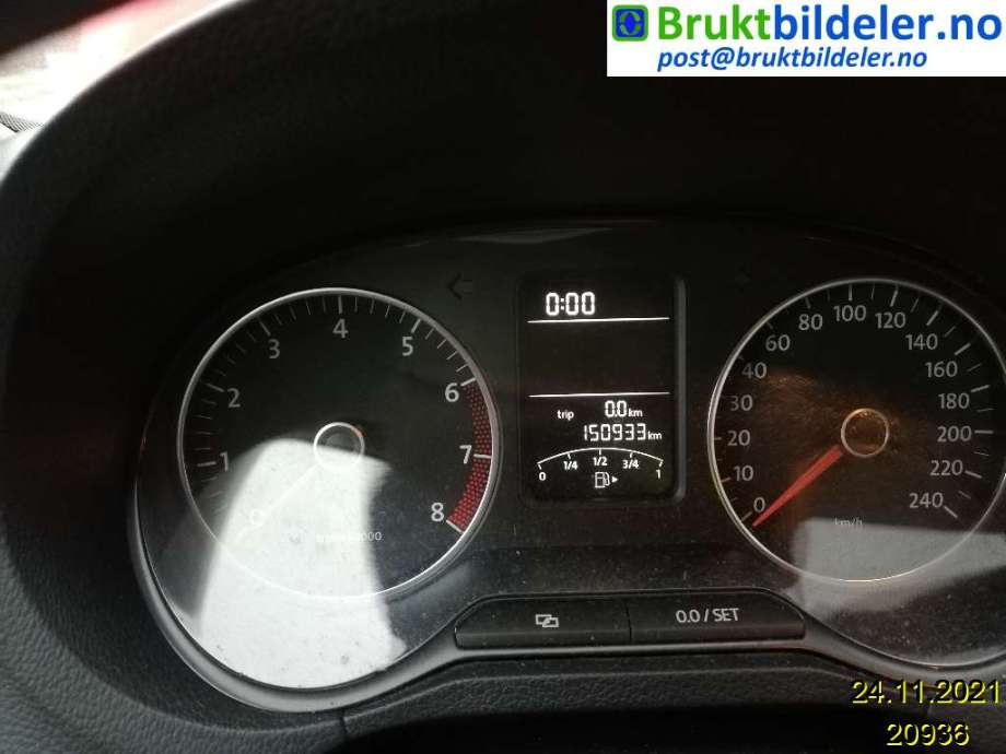 VW Polo 2009-2014 (Type V, Fase 1) , Motorkode: CGPA, Girkassekode: 