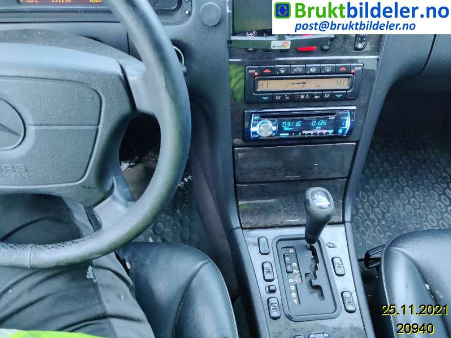 Mercedes E-Klasse 1995-2000 (Fase 1) (W210) (W210), Motorkode: M112.921, Girkassekode: 