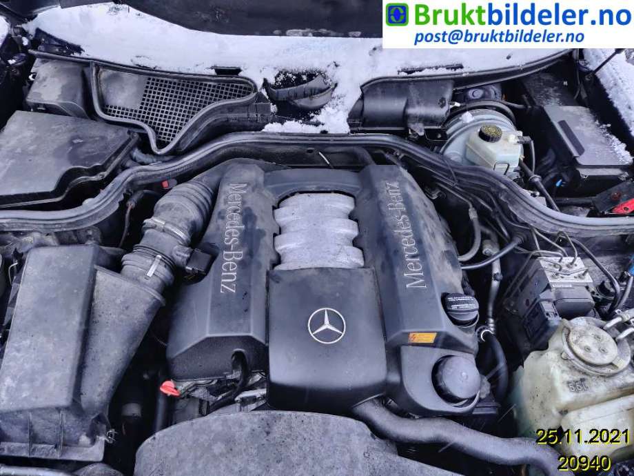 Mercedes E-Klasse 1995-2000 (Fase 1) (W210) (W210), Motorkode: M112.921, Girkassekode: 
