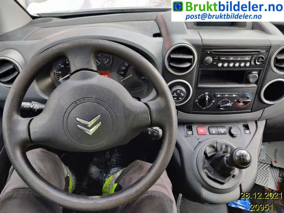 Citroën Berlingo 2008-2015 (Type II, Fase 1) , Motorkode: 9HV;9HX, Girkassekode: 