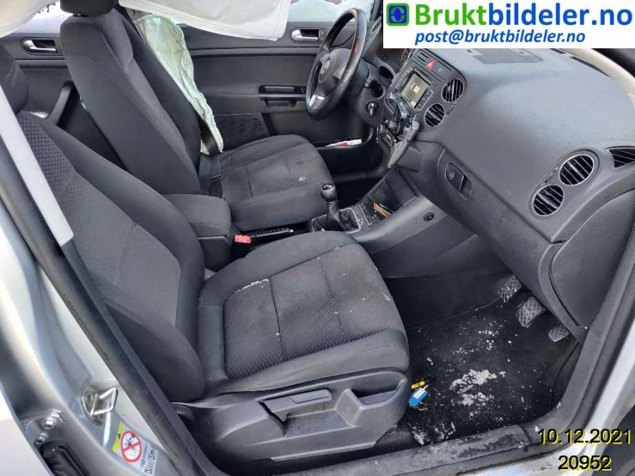 VW Golf, Plus/Cross 2009-2013 (Fase 2) , Motorkode: CAYC, Girkassekode: 