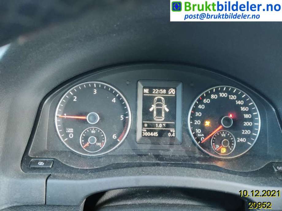 VW Golf, Plus/Cross 2009-2013 (Fase 2) , Motorkode: CAYC, Girkassekode: 