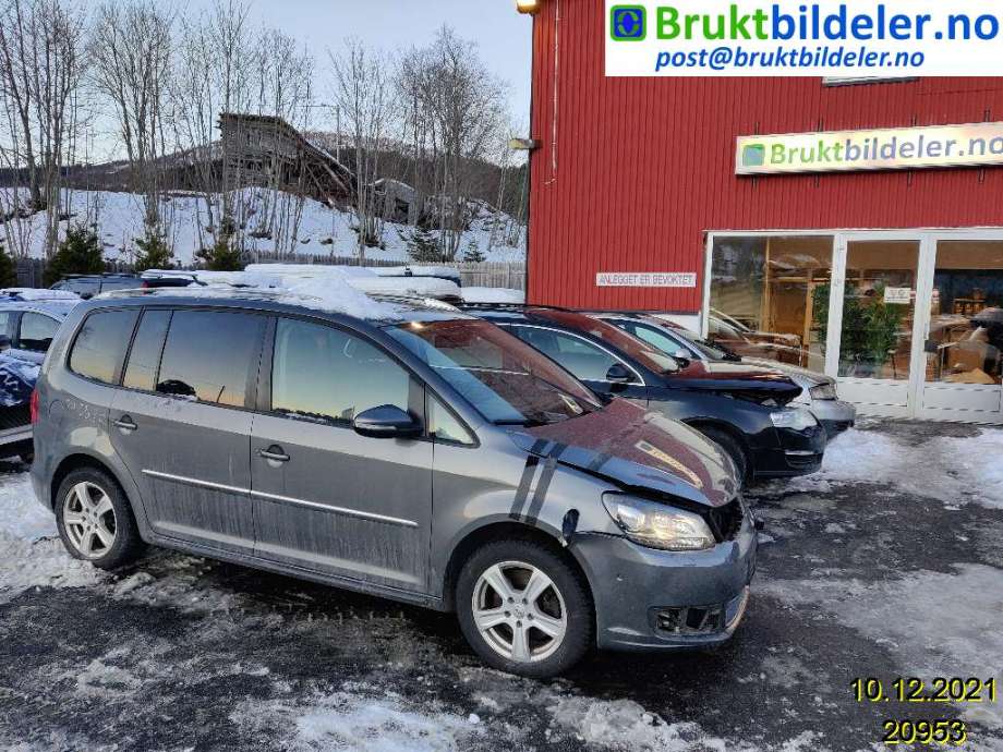 VW Touran 2010-2015 (Type I, Fase 3) , Motorkode: CFHC, Girkassekode: MAY