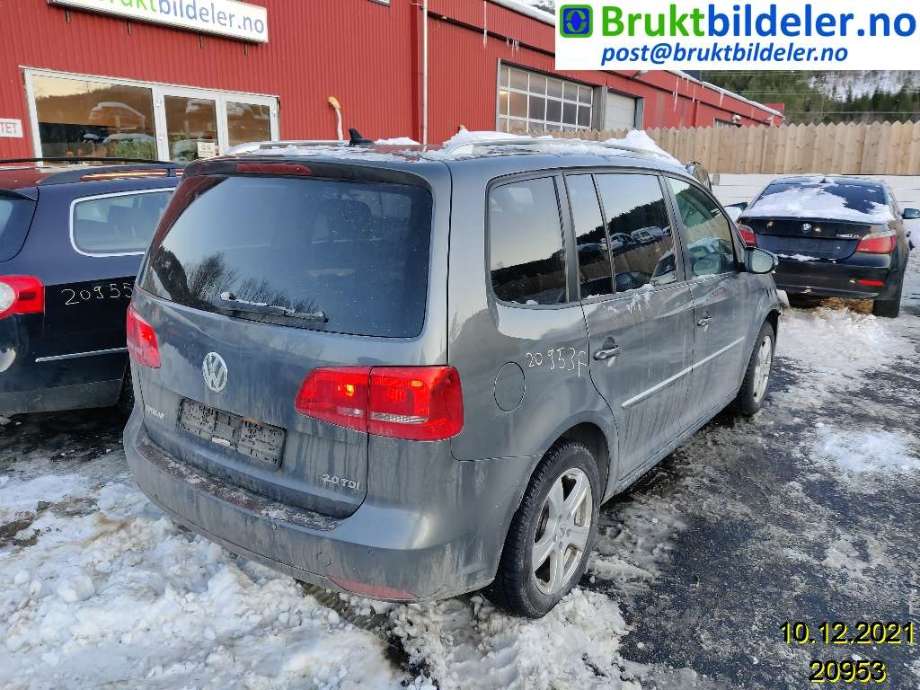 VW Touran 2010-2015 (Type I, Fase 3) , Motorkode: CFHC, Girkassekode: MAY