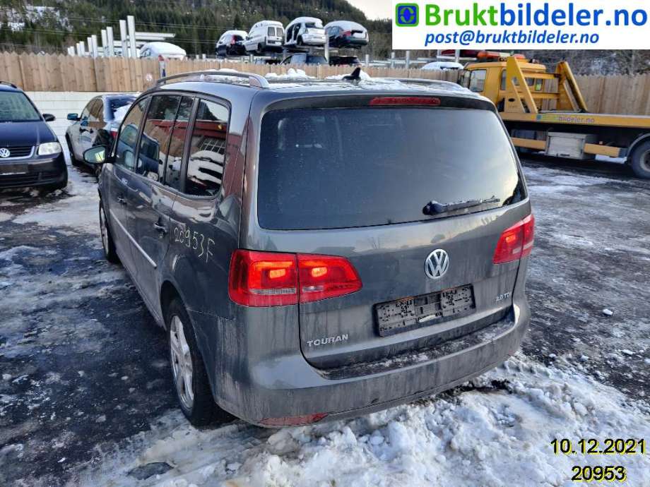 VW Touran 2010-2015 (Type I, Fase 3) , Motorkode: CFHC, Girkassekode: MAY