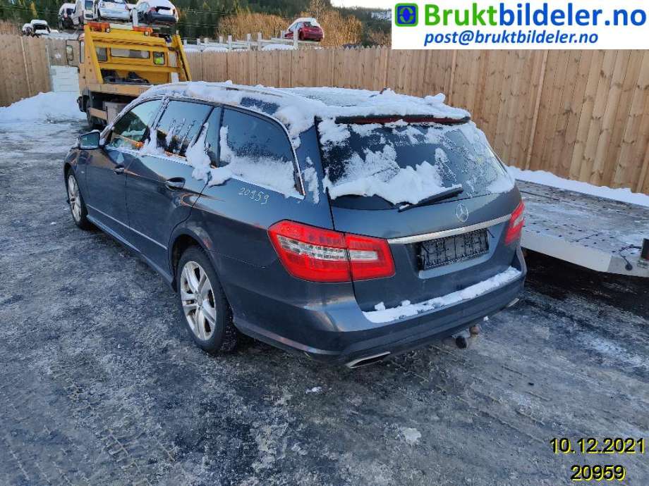 Mercedes E-Klasse 2009-2013 (Fase 1) (W212) (W212), Motorkode: OM651.925, Girkassekode: 