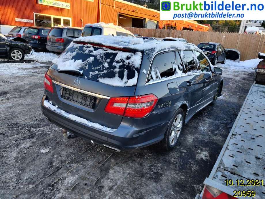 Mercedes E-Klasse 2009-2013 (Fase 1) (W212) (W212), Motorkode: OM651.925, Girkassekode: 