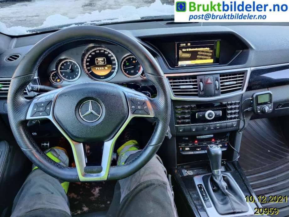 Mercedes E-Klasse 2009-2013 (Fase 1) (W212) (W212), Motorkode: OM651.925, Girkassekode: 