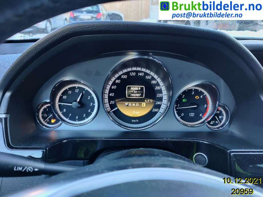 Mercedes E-Klasse 2009-2013 (Fase 1) (W212) (W212), Motorkode: OM651.925, Girkassekode: 