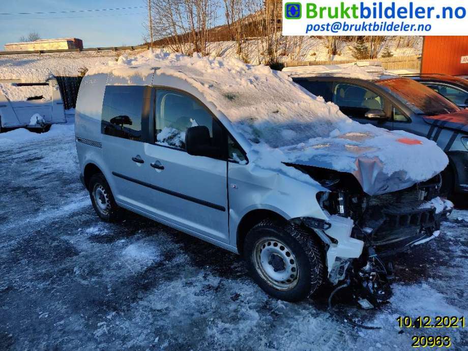 VW Caddy 2010-2015 (Type III, Fase 2) , Motorkode: CFHF, Girkassekode: 