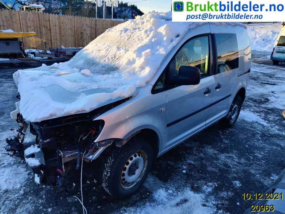 VW Caddy 2010-2015 (Type III, Fase 2) , Motorkode: CFHF, Girkassekode: 