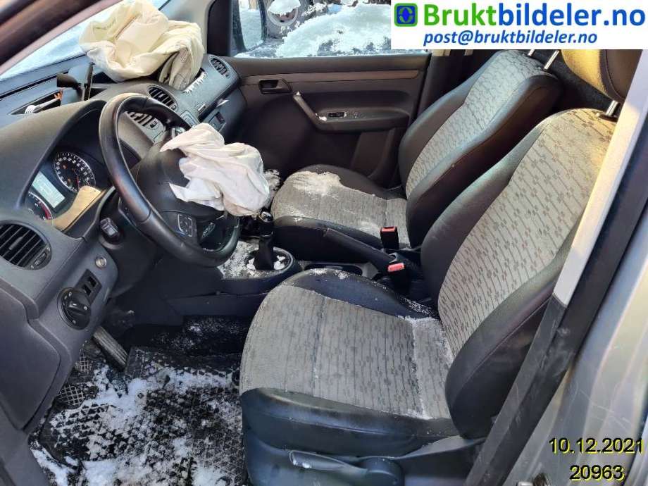 VW Caddy 2010-2015 (Type III, Fase 2) , Motorkode: CFHF, Girkassekode: 