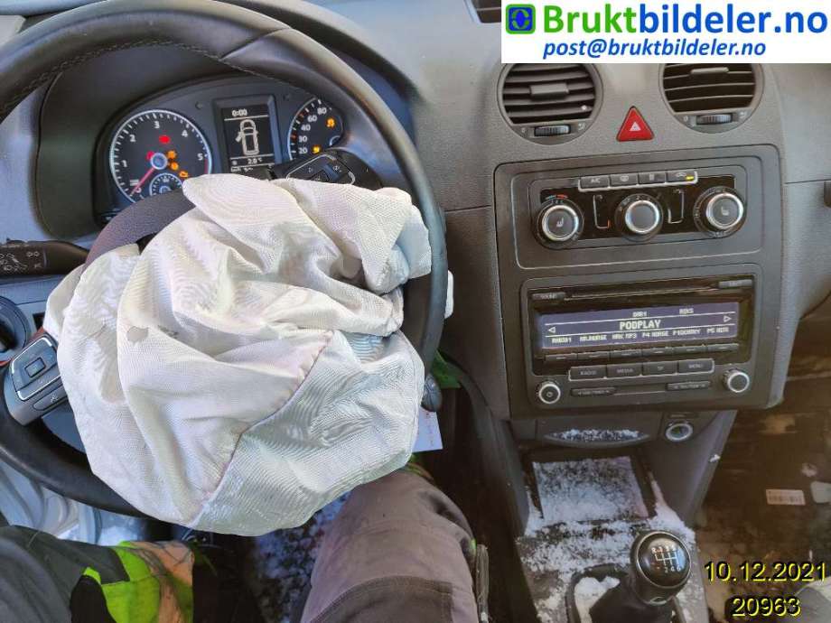 VW Caddy 2010-2015 (Type III, Fase 2) , Motorkode: CFHF, Girkassekode: 