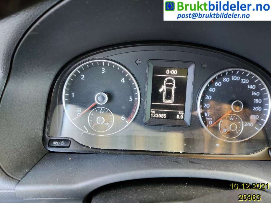VW Caddy 2010-2015 (Type III, Fase 2) , Motorkode: CFHF, Girkassekode: 