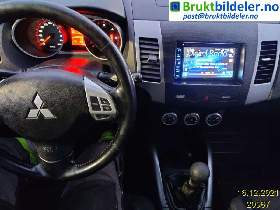 Mitsubishi Outlander 2007-2010 (Type II, Fase 1) , Motorkode: BSY, Girkassekode: 