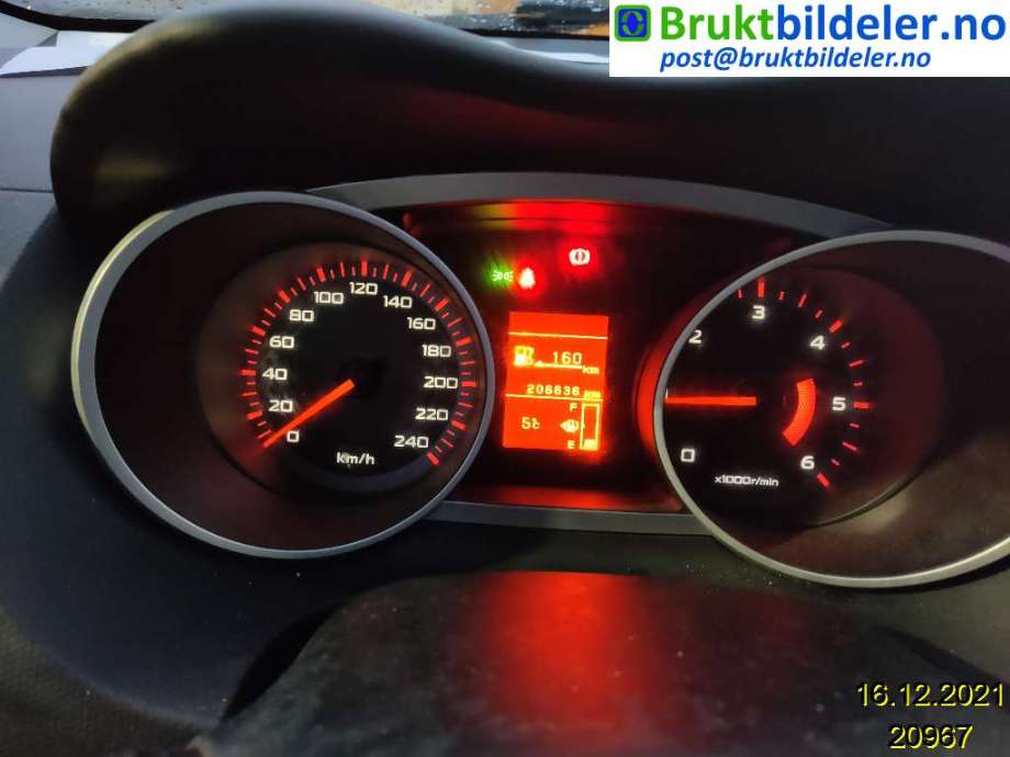 Mitsubishi Outlander 2007-2010 (Type II, Fase 1) , Motorkode: BSY, Girkassekode: 