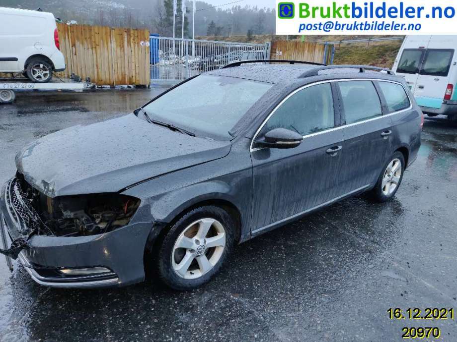 VW Passat 2011-2015 (B7) (B7), Motorkode: CAYC, Girkassekode: 