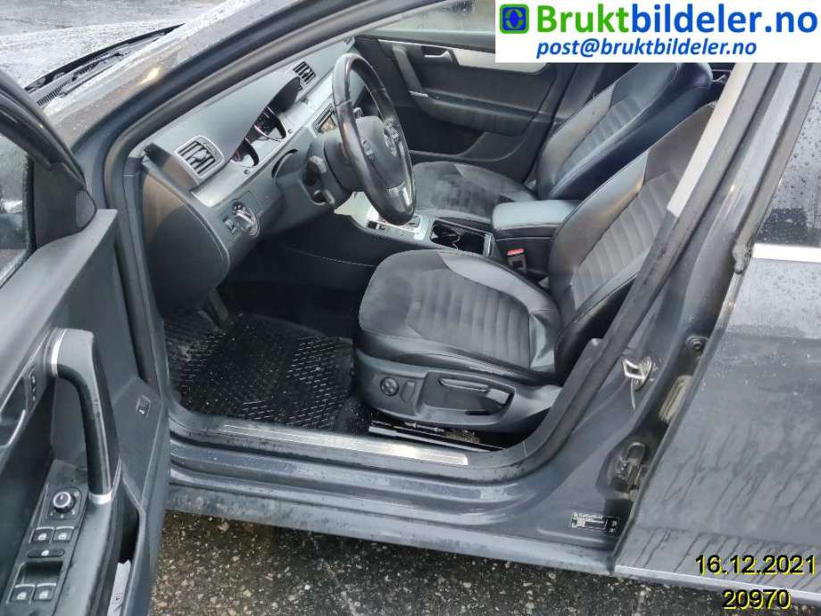 VW Passat 2011-2015 (B7) (B7), Motorkode: CAYC, Girkassekode: 