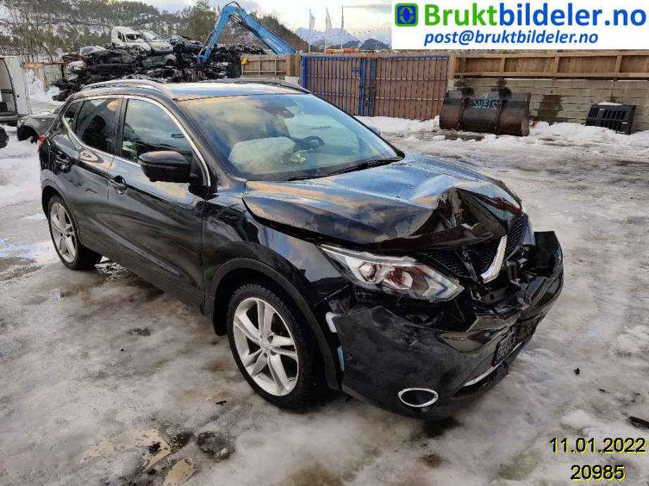 Nissan Qashqai 2014-2021 (Type II) , Motorkode: R9M, Girkassekode: 