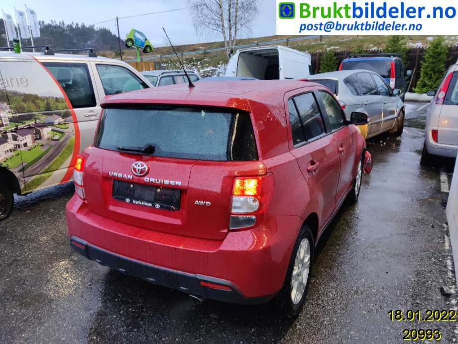 Toyota Urban Cruiser 2009-2014 , Motorkode: 1ND-TV, Girkassekode: 