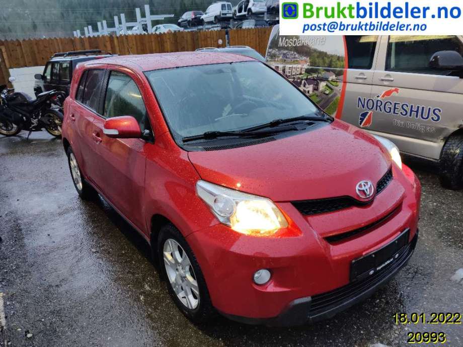 Toyota Urban Cruiser 2009-2014 , Motorkode: 1ND-TV, Girkassekode: 