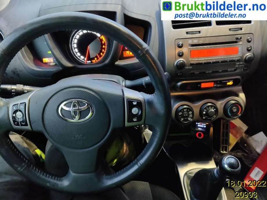 Toyota Urban Cruiser 2009-2014 , Motorkode: 1ND-TV, Girkassekode: 