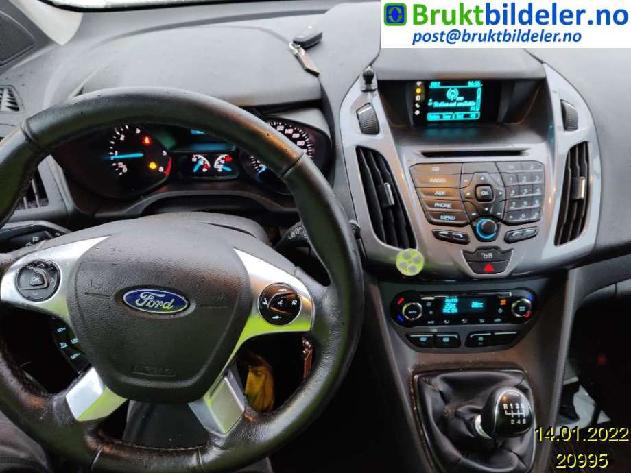 Ford Transit Connect 2013-2018 Type II, Fase 1 , Motorkode: XWGA;XWGB, Girkassekode: 