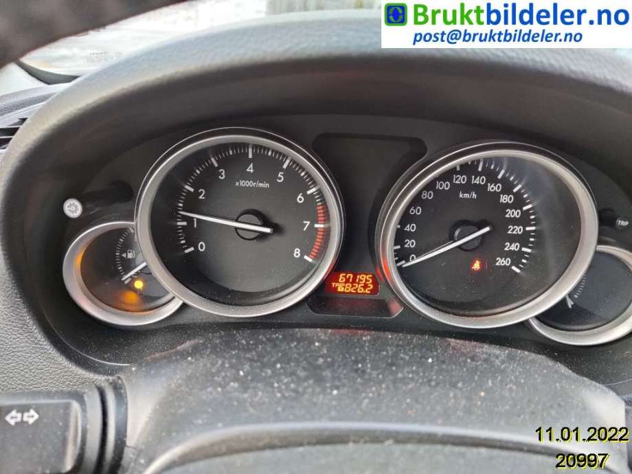 Mazda 6 2010-2013 (Type II, Fase 2) , Motorkode: L8, Girkassekode: 