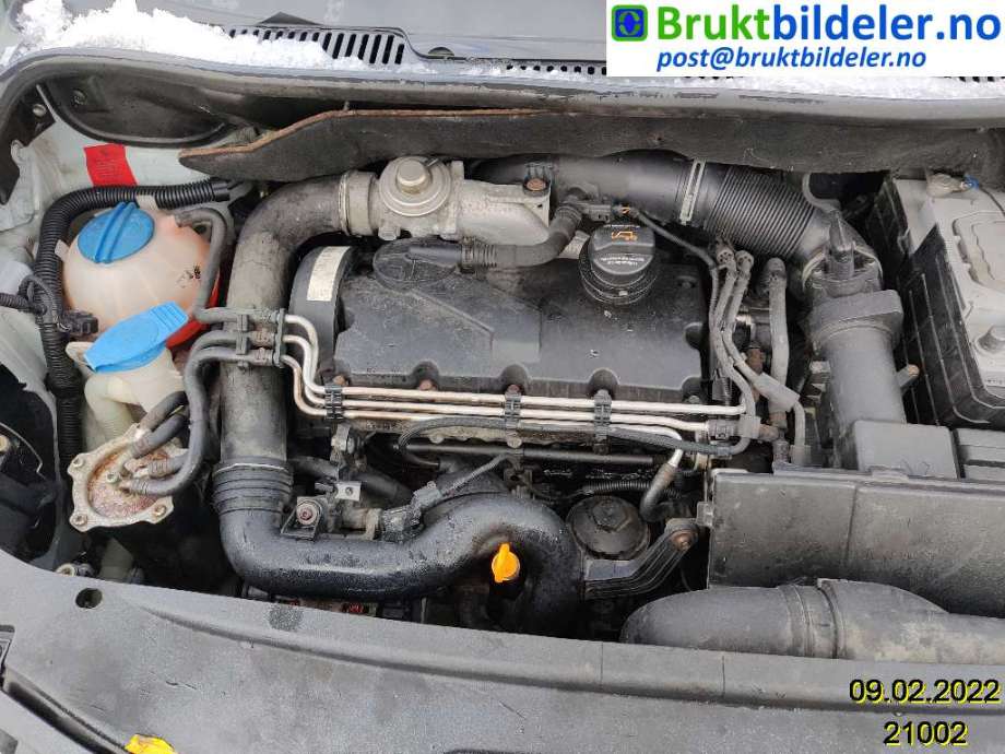 VW Caddy 2004-2010 (Type III, Fase 1) , Motorkode: BJB, Girkassekode: 