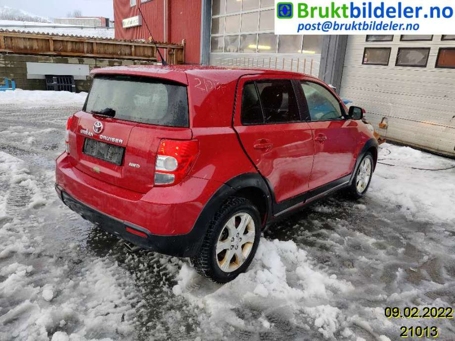 Toyota Urban Cruiser 2009-2014 , Motorkode: 1ND-TV, Girkassekode: 