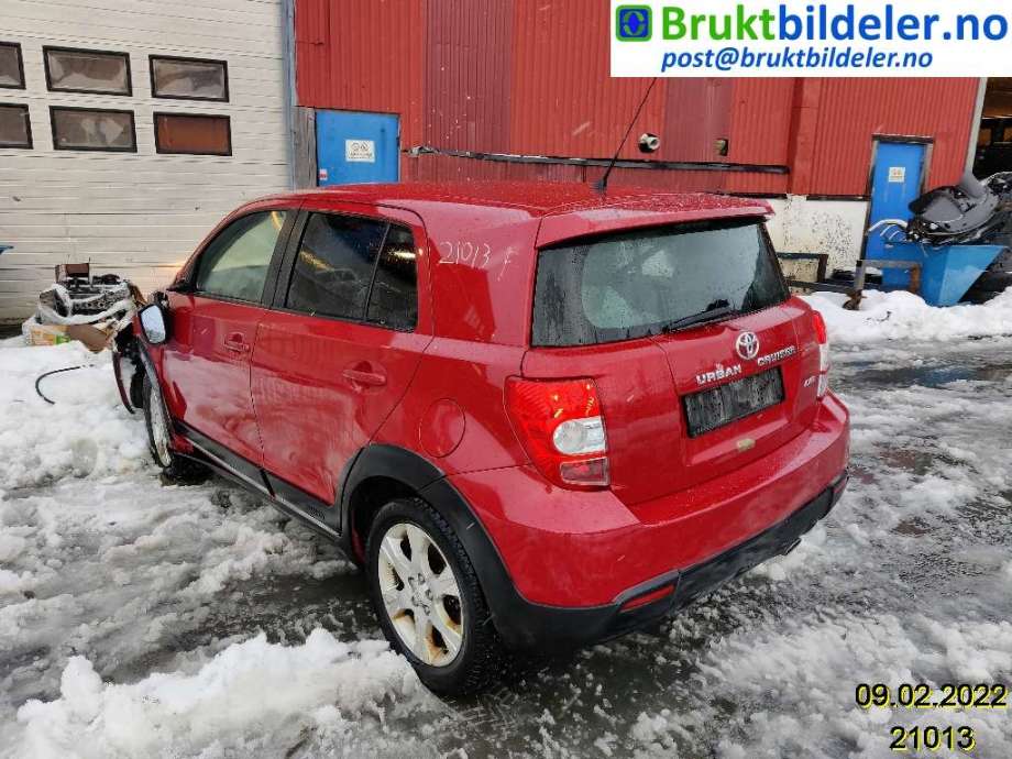 Toyota Urban Cruiser 2009-2014 , Motorkode: 1ND-TV, Girkassekode: 