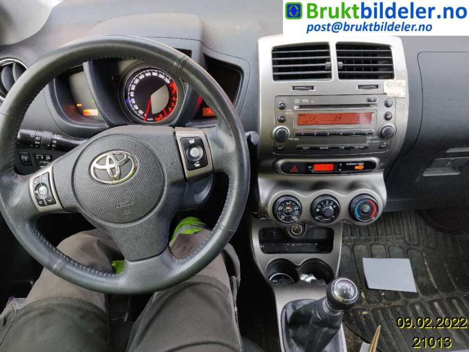 Toyota Urban Cruiser 2009-2014 , Motorkode: 1ND-TV, Girkassekode: 