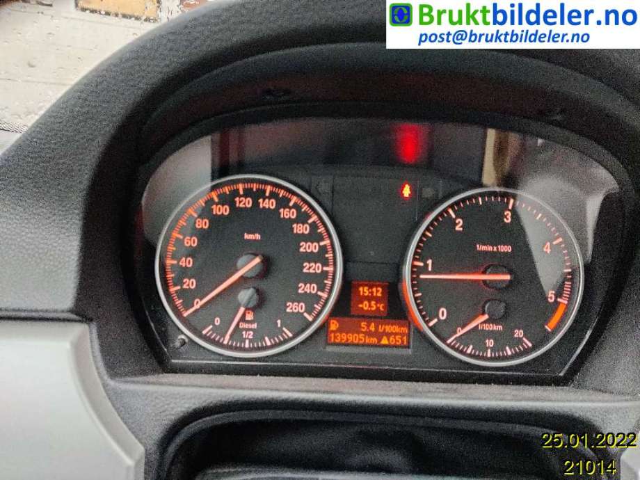 BMW 3-Serie 2005-2011 (E90/E91/E92/E93) (E90/E91/E92/E93), Motorkode: N47-D20C, Girkassekode: 