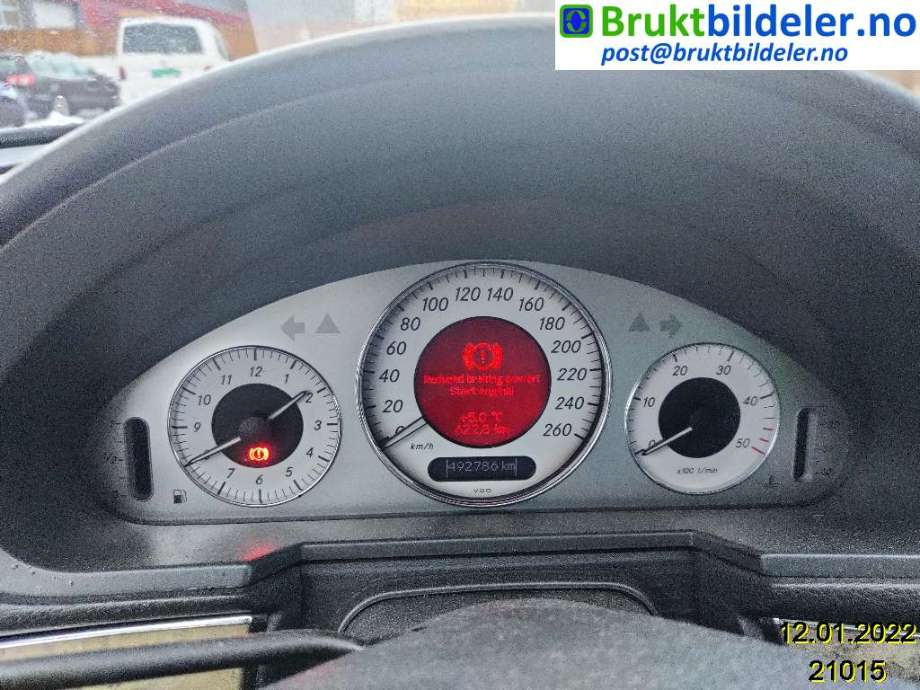 Mercedes E-Klasse 2006-2009 (Fase 2) (W211) (W211), Motorkode: OM646.961, Girkassekode: 