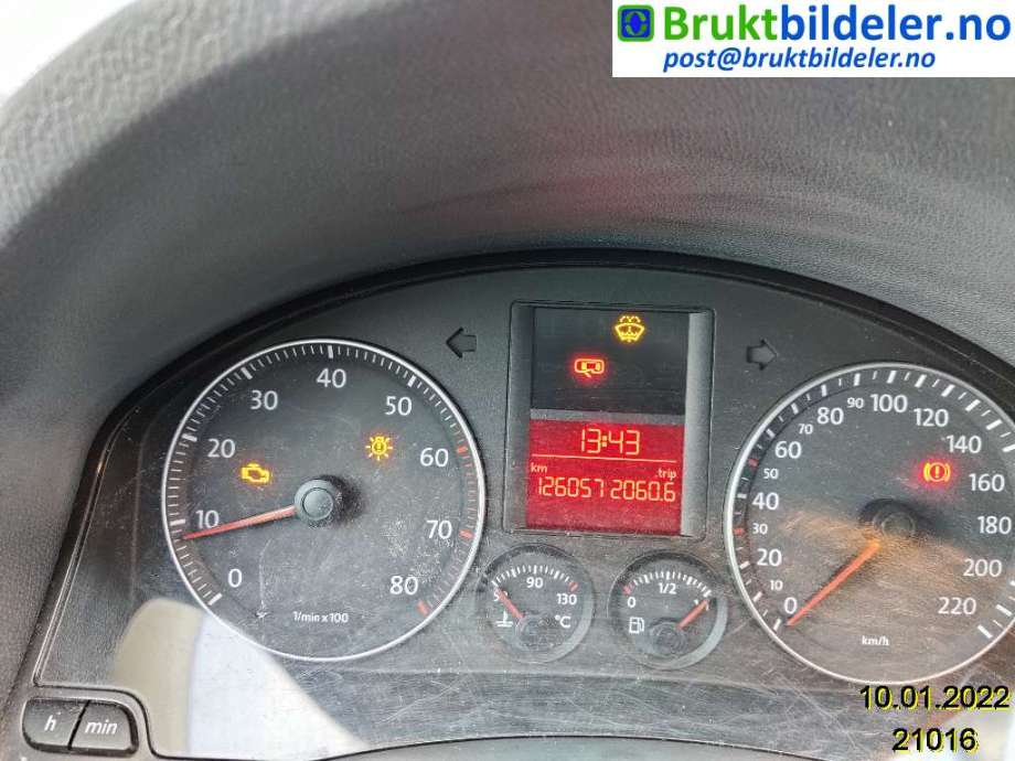 VW Golf V, Combi 2003-2008 , Motorkode: BKG;BLN, Girkassekode: FXQ