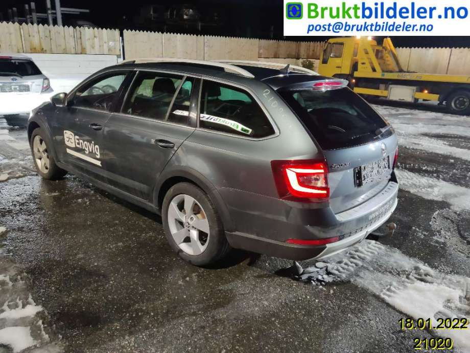 Škoda Octavia 2017-2020 (Type III, Fase 2) , Motorkode: CJSA;CJSB, Girkassekode: 
