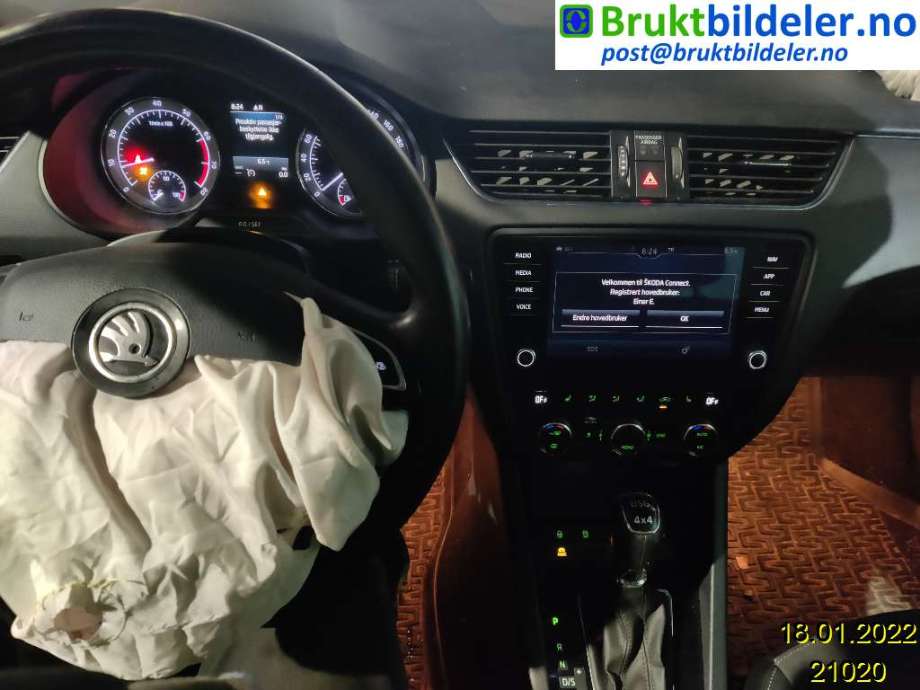 Škoda Octavia 2017-2020 (Type III, Fase 2) , Motorkode: CJSA;CJSB, Girkassekode: 