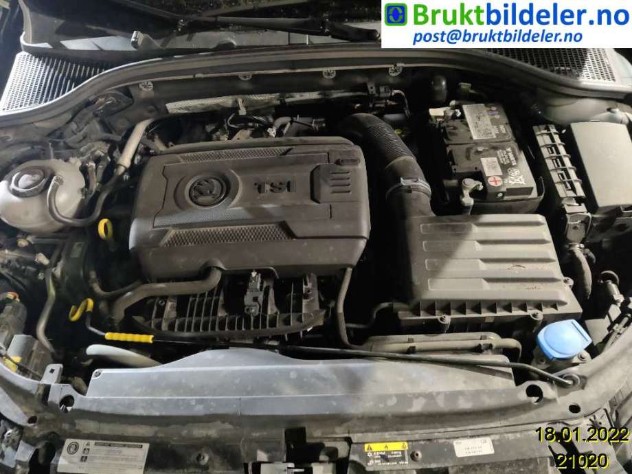 Škoda Octavia 2017-2020 (Type III, Fase 2) , Motorkode: CJSA;CJSB, Girkassekode: 